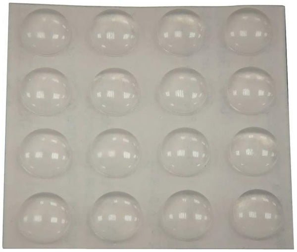 Prosource FE-S402-PS Bumper Pads, 3/8", Clear