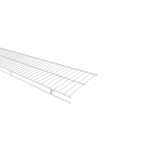 Closetmaid 1078 Shelf & Rod Wire Shelf, 8' W x 12" D