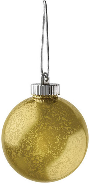 Xodus Innovations WP550E Weatherproof Globe Pulsing Christams Ornament, Gold