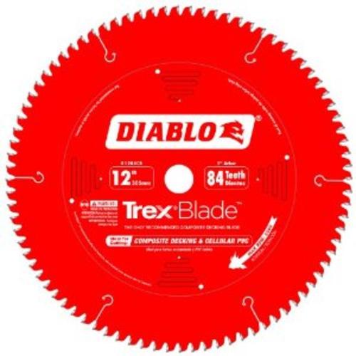Diablo D1284CD 84 Tooth Trex Composite Deck