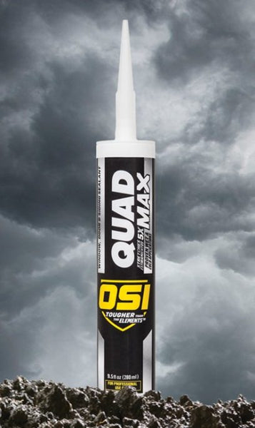 OSI Quad Max 1869371 Window, Door & Siding Sealant, Beige 406, 9.5 Oz