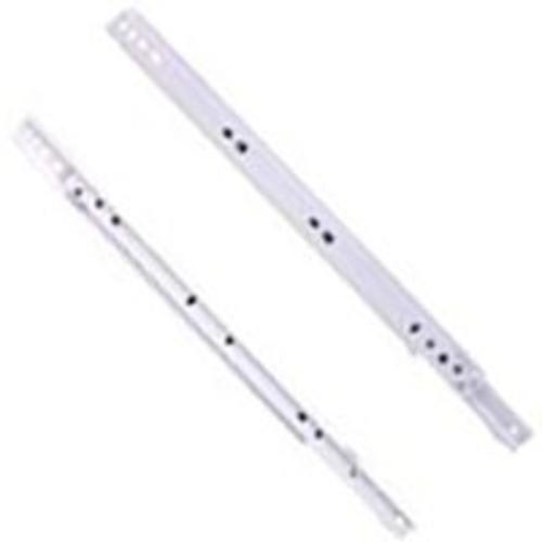 Knape & Vogt 1284PWH500MM White Drawer Slide, 500mm