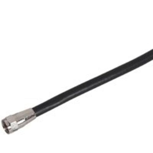 Zenith VG101206B Coaxial Cable Rg6 12&#039;, Black