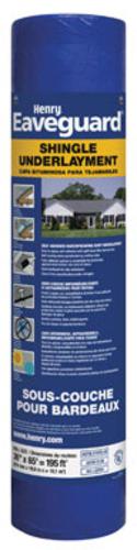 Henry HE740916 Self-Adhesive Shingle Underlayment, 3&#039; x 65&#039;