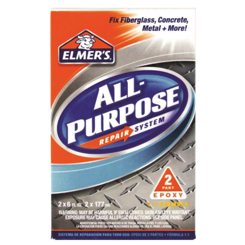 Elmer's E765 All Purpose Fiberglass Repair System, 12 Oz.
