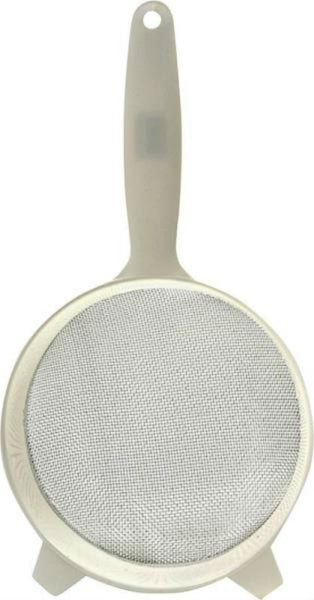 Norpro 2136 Stainless Steel Strainer With Plastic Handle, 6"