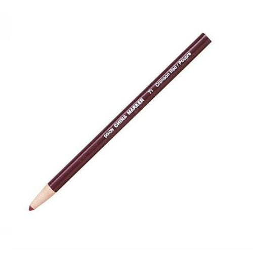 Dixon Ticonderoga 00071 Phano China Marker, Red