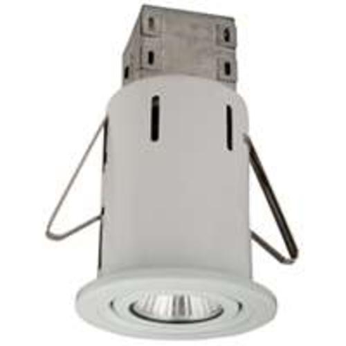 Power Zone RS6000R+TRIM603-W Recessed Light Fixture Kit 3", White