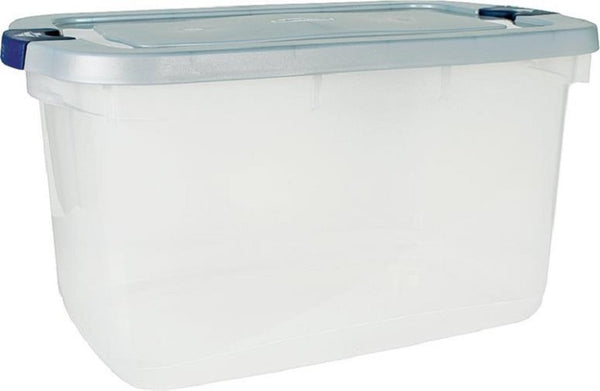 Rubbermaid RMRC066000 Roughneck Storage Tote, 66 Quart