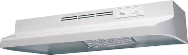 Air King AD1303 Wide Range Hood, 30", White