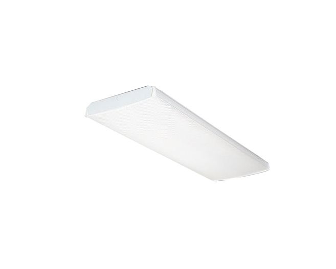 Lithonia Lighting 987213 Wraparound Fluorescent Light Fixture, 120 Volt
