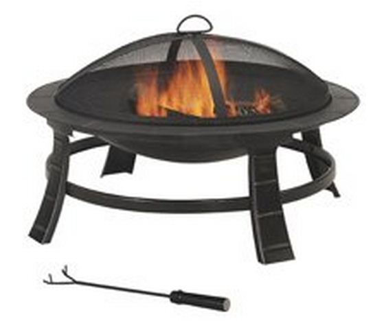 Mintcraft FT-084 Outdoor  Firepit, Round, 30"