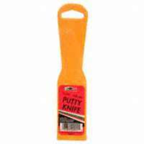 Homax 00015 Heavy Duty Plastic Putty Knife, Yellow, 1-1/2"