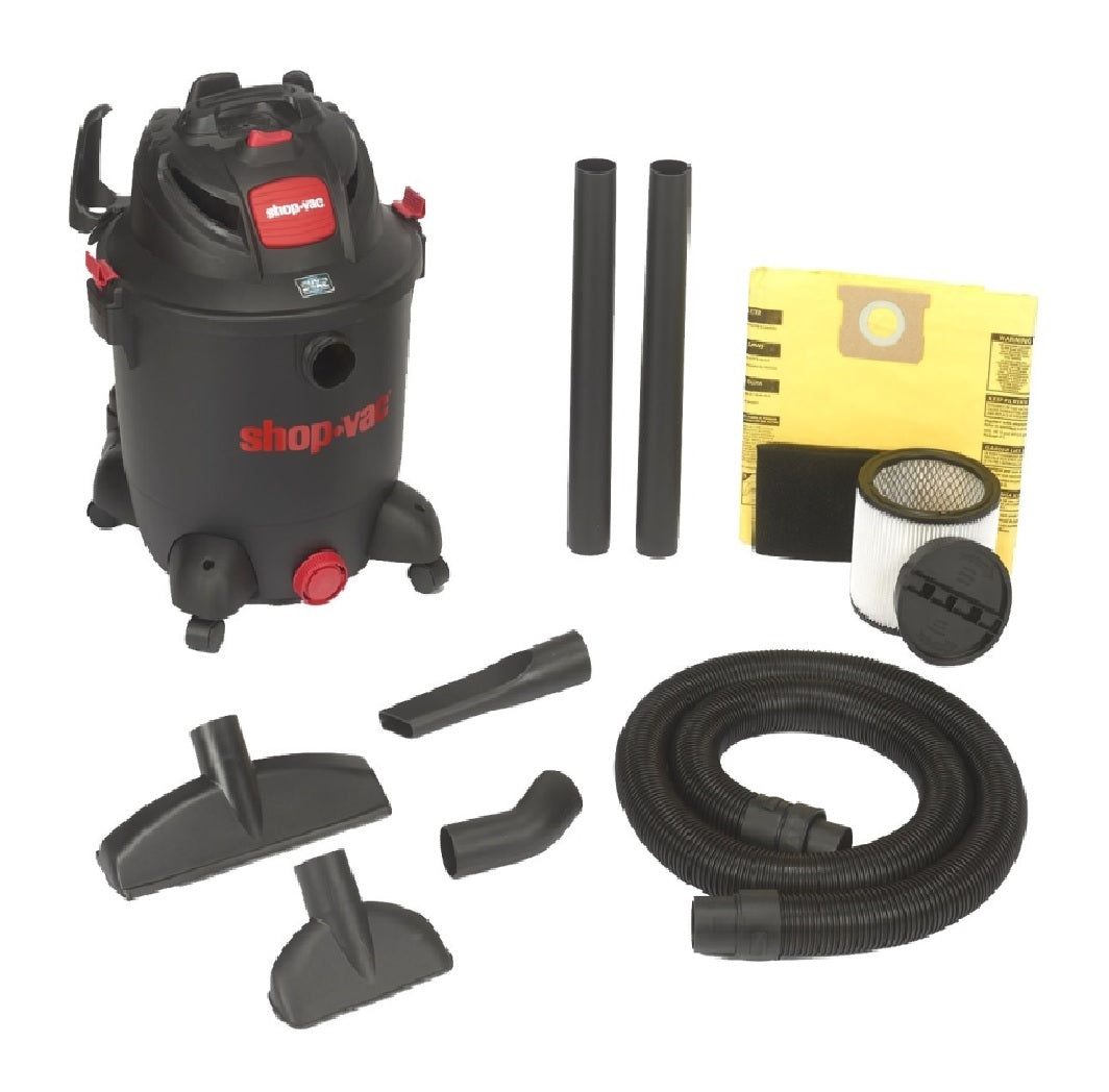 Shop-Vac 8251205 Wet/Dry Vacuum, Disposable Filter