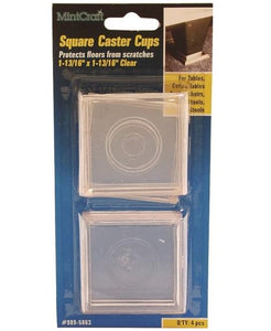 ProSource FE-50850-PS Caster Furniture Glide, Clear