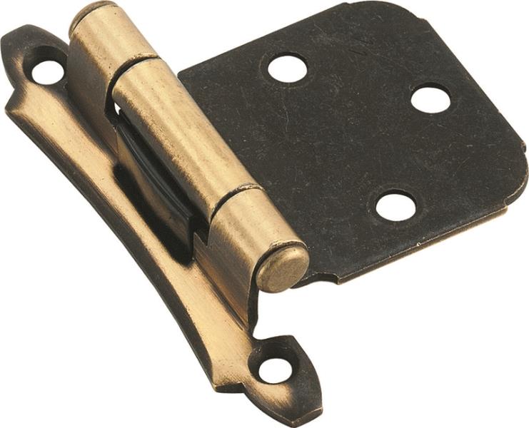 Amerock BPR3429AE Self-Closing Imperial Variable Overlay Cabinet Hinge, 2.75" L