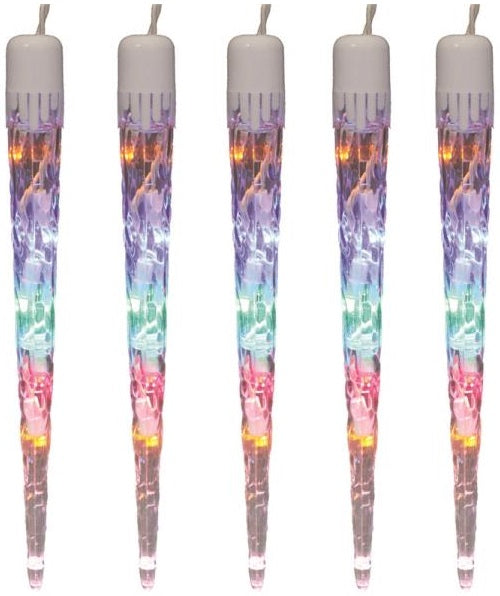 Holiday Basix U14E242A Icicle Color Changing Light Sets, 60 Light