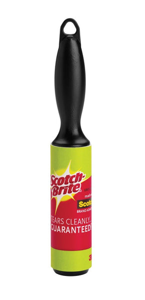 Scotch-Brite 836MRCS-30 Mini Lint Roller, Adhesive