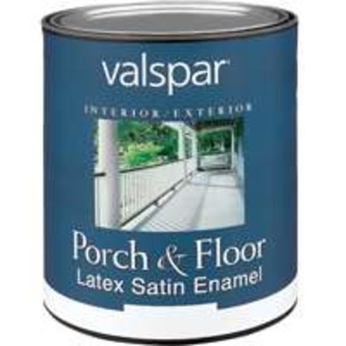 Valspar 027.0001505.005 Clear Base Floor Latex Paint, Quart