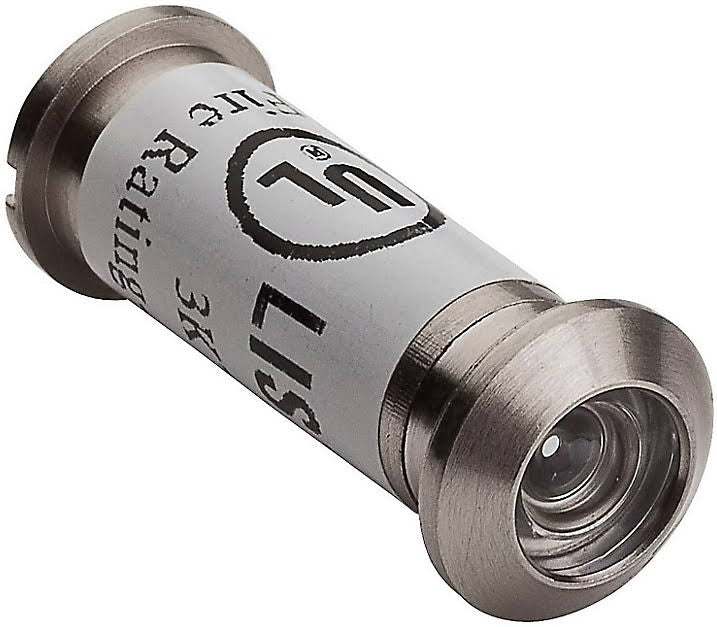 National Hardware N830-288 UL Fire Rated Door Viewer, Satin Nickel
