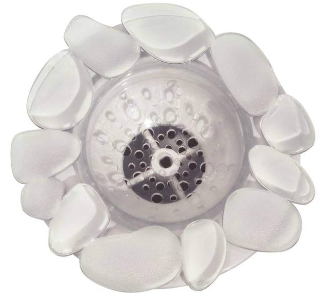 InterDesign 62260 Pebblz Sink Strainer, Clear
