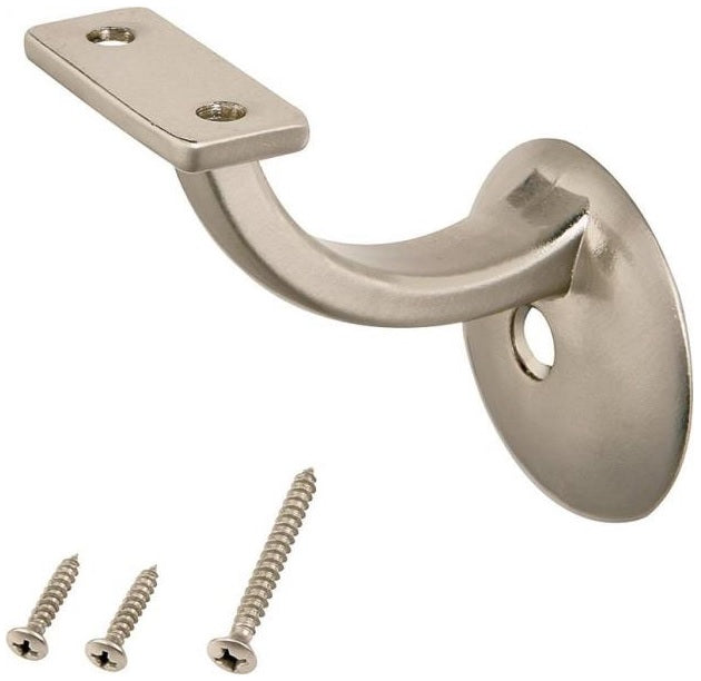 Prosource 27284TNX-PS Handrail Bracket, Satin Nickel
