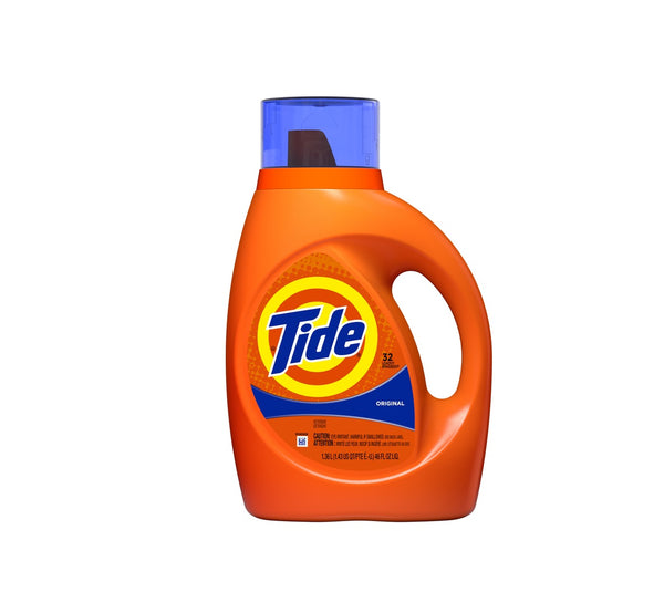 Tide 40213 Liquid Laundry Detergent, Original, 46 Oz
