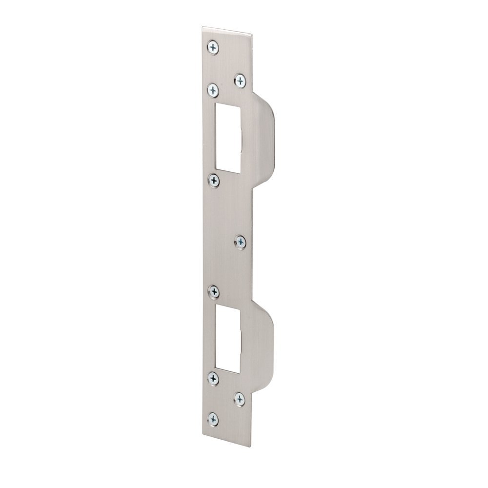 Prime Line U 10385 Deadbolt Security Strike, Satin Nickel