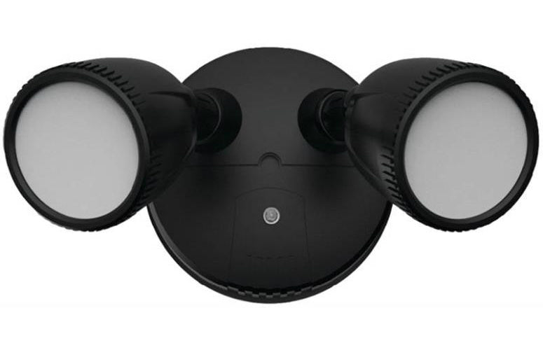 Power Zone O-G1200D-PB LED Security Floodlights, Bronze, Black, 1200 Lumens