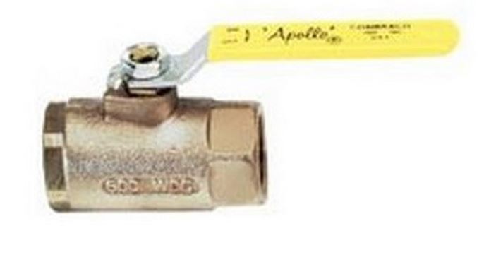 Apollo 70LF10301 Ball Valve, 1/2", Bronze