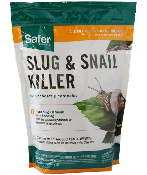 Safer SB125 Slug & Snail Killer, 2 Lbs