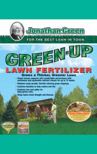 Jonathan Green 11988 Green-Up Lawn Fertilizer, Covers Up To 5000 Sq. Ft, 15 Lbs