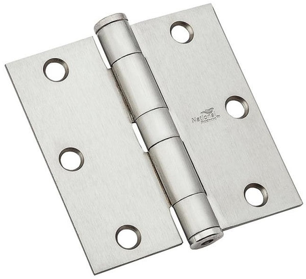 National Hardware N236-118 Standard Weight Template Hinge, Steel
