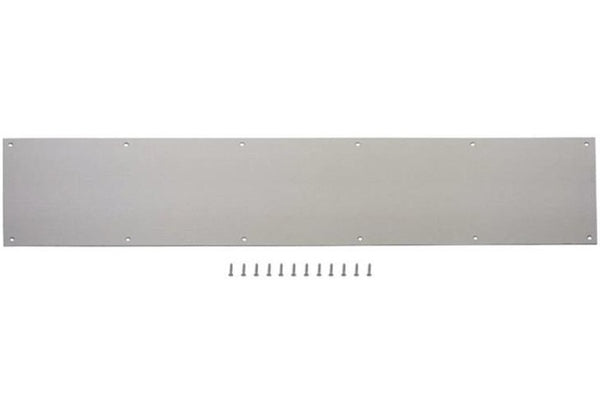 Prosource 32293TND-PS Kick Plate, Satin Nickel, 8" x 34"