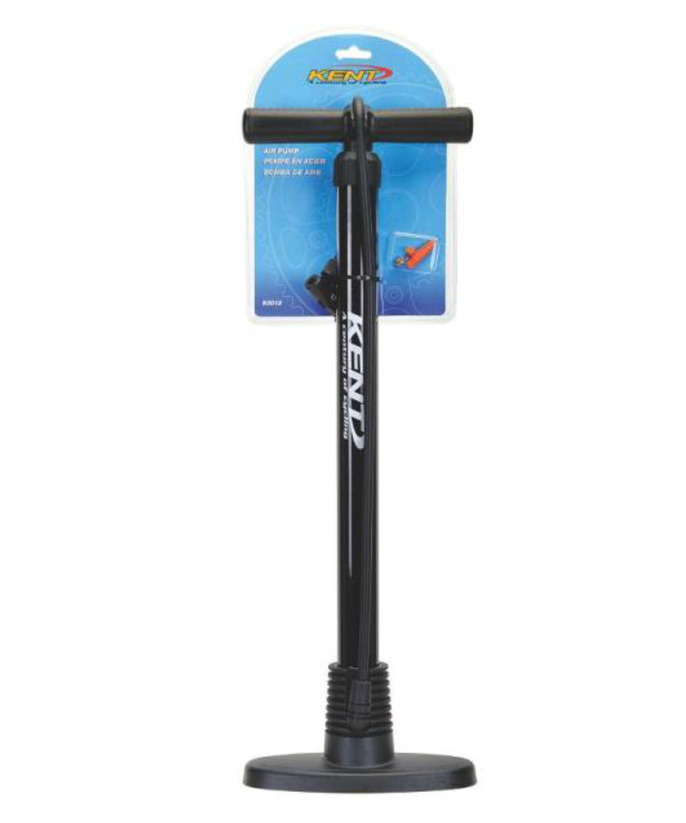 Kent 93012 Basic Steel Air Pump, 18", Gloss Black