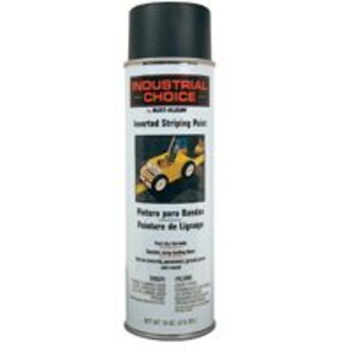 Rust-Oleum 1677838 Oil-Based Stripe Spray, 18 Oz, Black