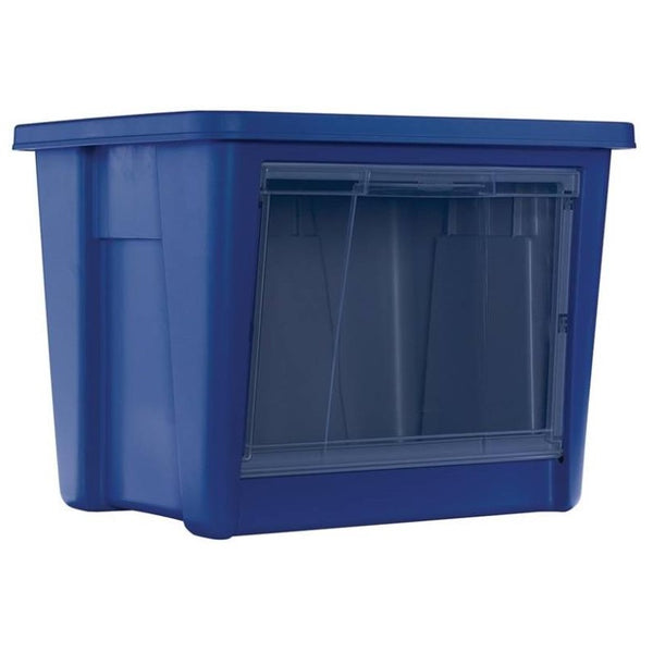 Rubbermaid RMAASM1003 Contemporary Access Storage Tote, 44 Quart