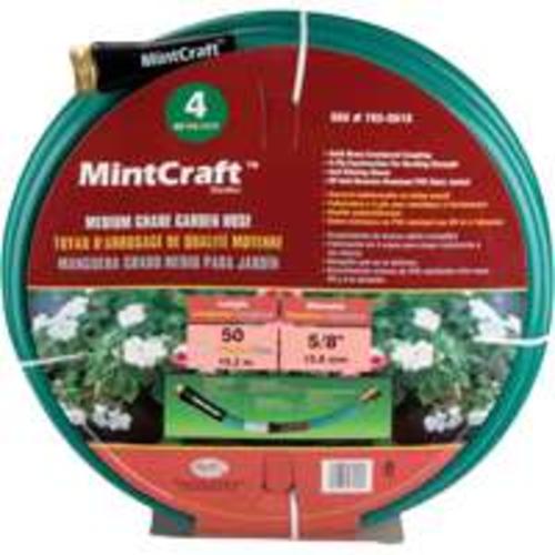 Landscapers Select BL5820050HM Garden Hose, Green, 50 ft L