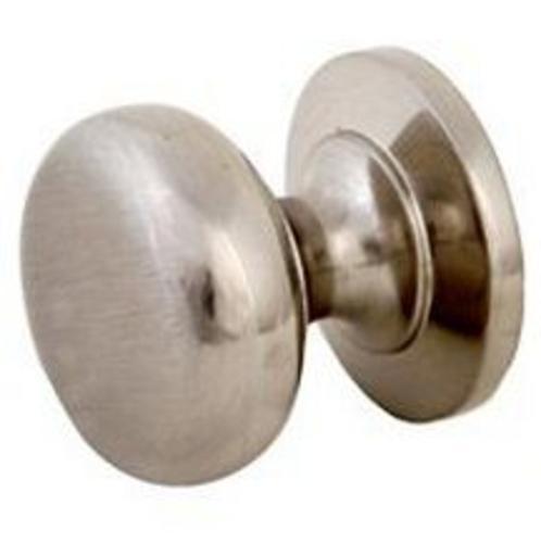 Mintcraft SF657-31.5 Cabinet Knob, Brushed Nickel, 1-1/4"