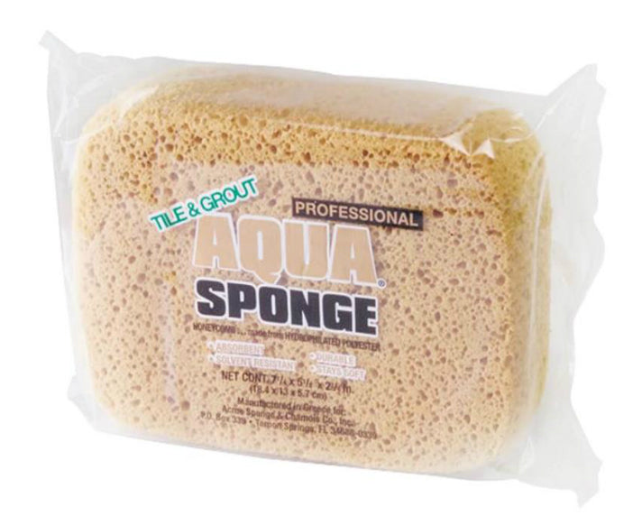 Aqua AF2XL Tile & Grout Sponge, 7-1/4"x5-1/8"x2-1/4"