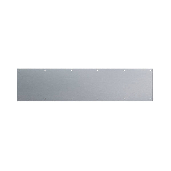 National Hardware N270-300 V1994 Kick Plate, Stainless Steel, 8" X 34"
