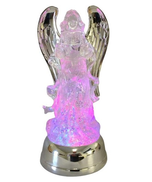 Santas Forest 21209 LED Christmas Angel, Acrylic, 11" H