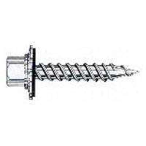 Pro-Fit 278158 Galvanized Self Pierce Post Frame Screw, 2-1/2"