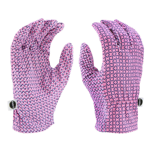 Miracle Gro MG56111/WML Dotted Palm Gardening Work Gloves, Medium/Large