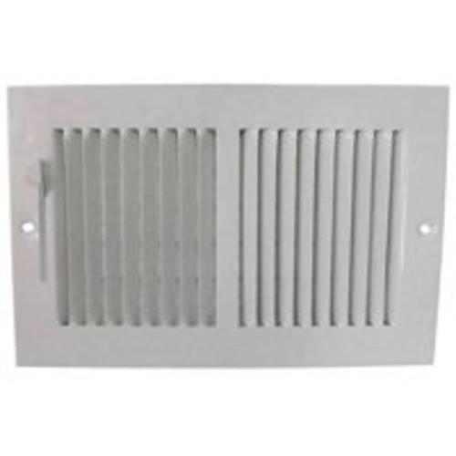 ProSource BB10X6W Baseboard Register, 10 Inch x 6 Inch