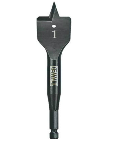Dewalt DW1582 Wood Boring Spade Bit, 1" X 6"