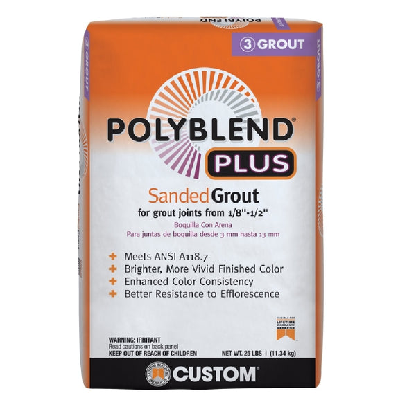 Custome Building PBPG38225 Sanded Grout, Powder