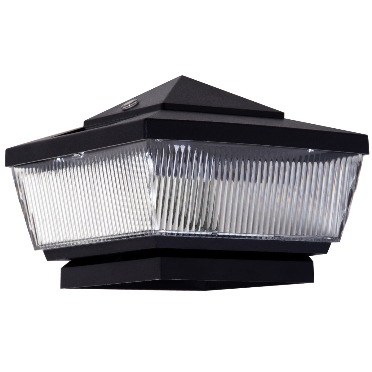 Boston Harbor QPP3-R4-BK-B1 Solar Post Cap, 4 Lumen, Black