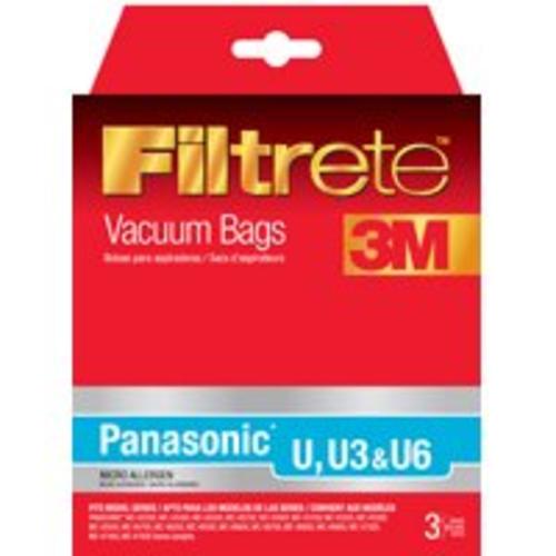 Filtrete 68701A-6 Panasonic Style U Bag