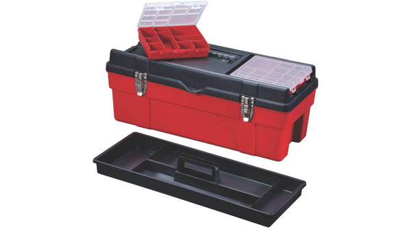 Stack-On GMR-26RPS Deluxe Tool Box with 2 Removable Parts Boxes, 26"